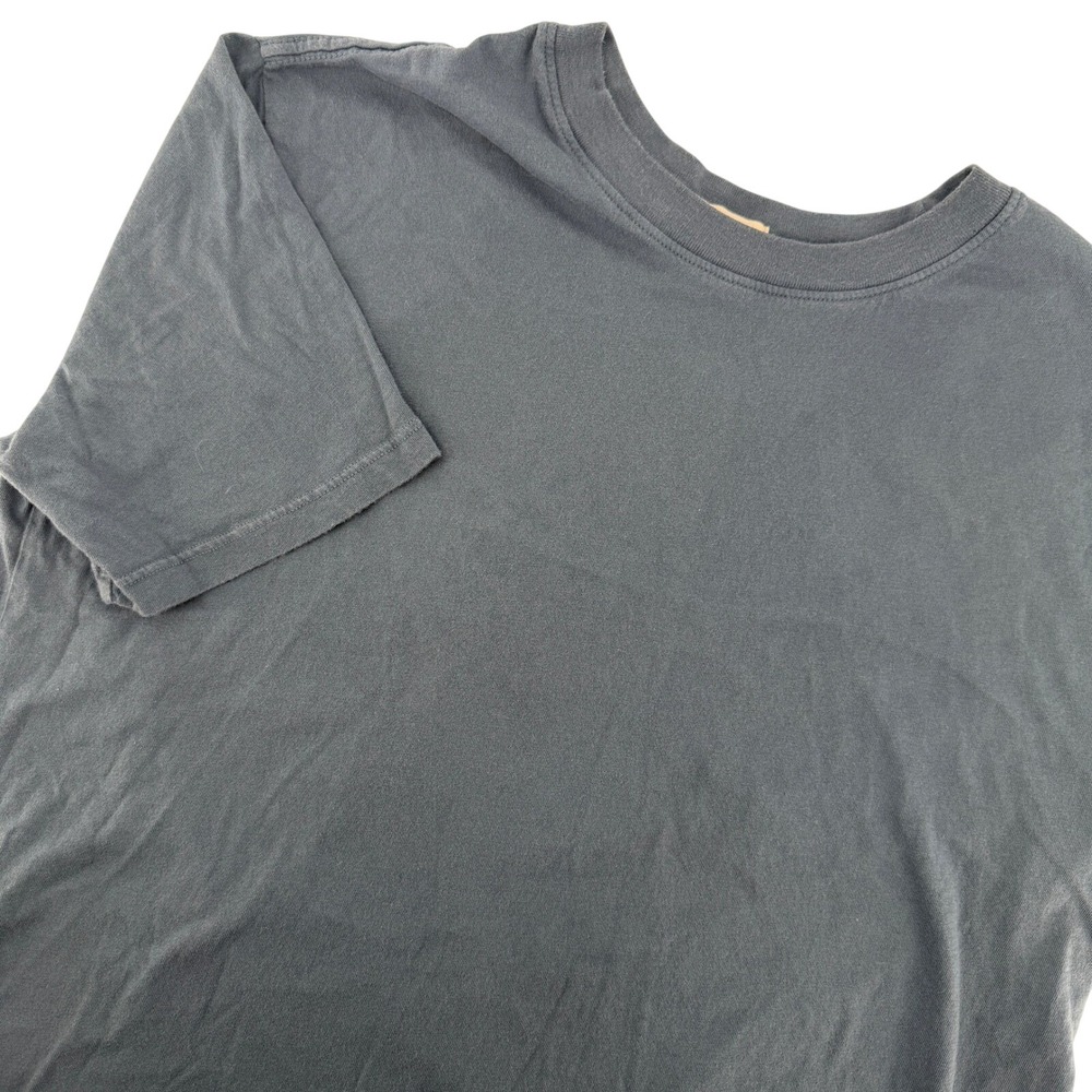 Flint and Tinder T-Shirt Mens Small‎ Blue Short Sleeve Crewneck Made in USA